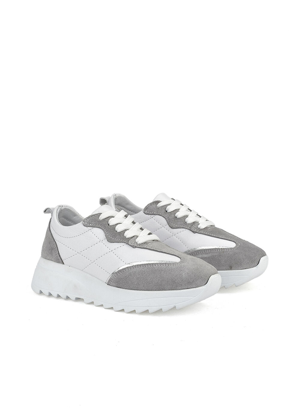 Kadın Hakiki Deri Sneaker 1531050Z26802420PK Beyaz-1