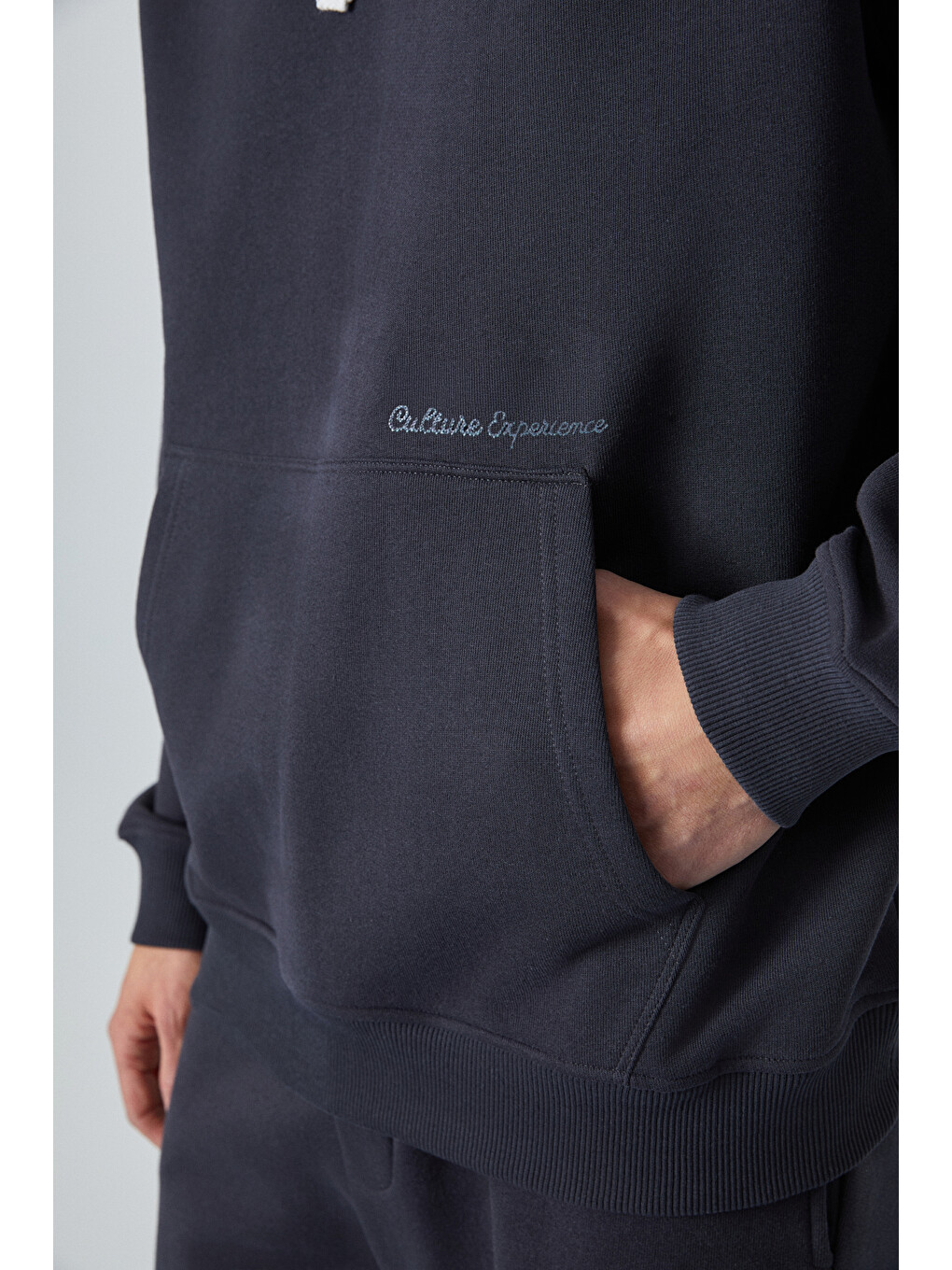 Narcıso Erkek Yumuşacık İçi Polarlı Antrasit Sweatshirt-4