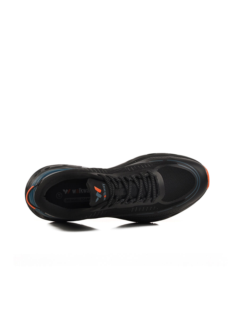 Siyah Fileli Memory Foam Erkek Spor Ayakkabı Novi M-3