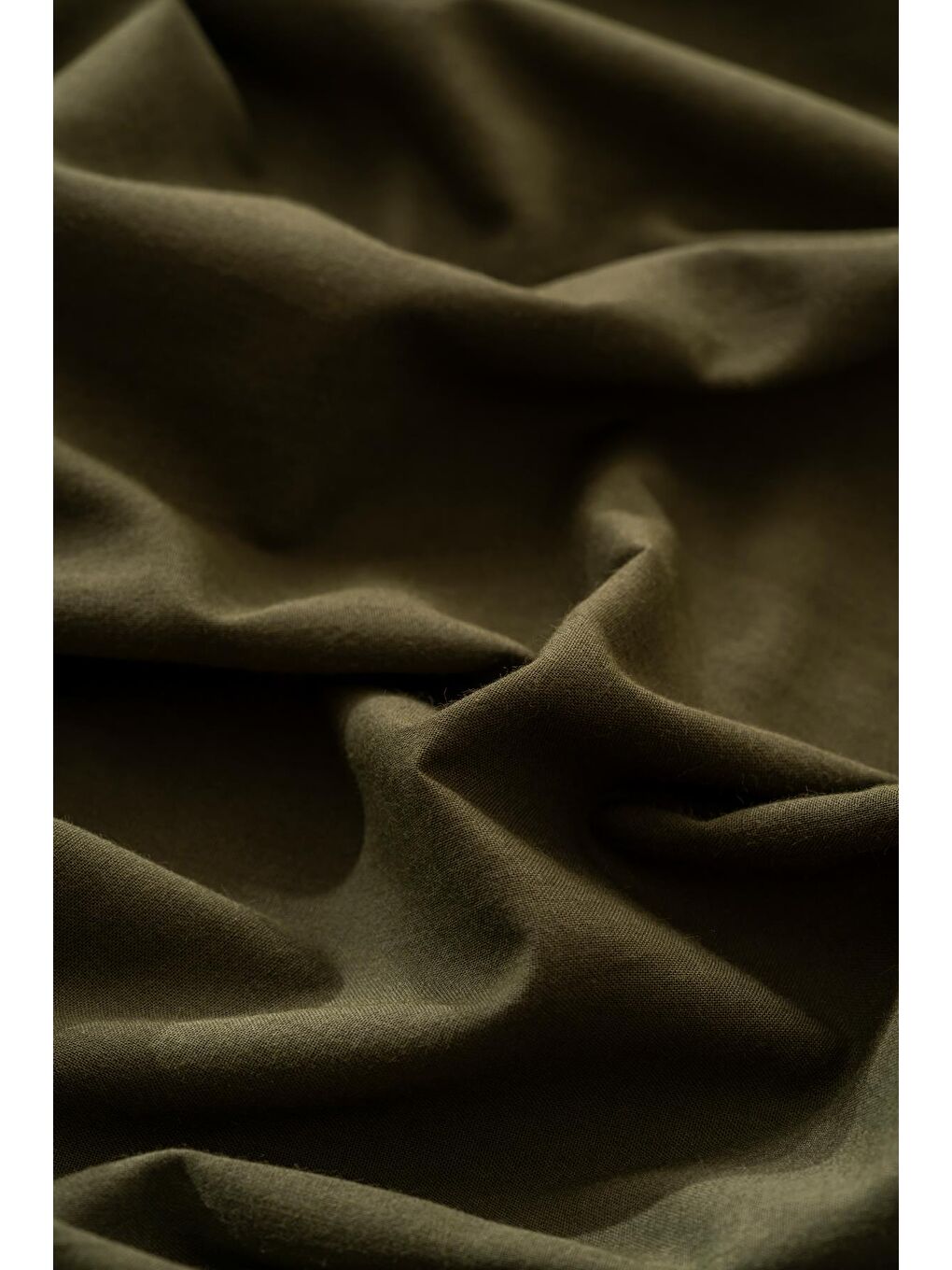 Kadın Tesettür %100 Pamuklu Vual Şal Haki-2