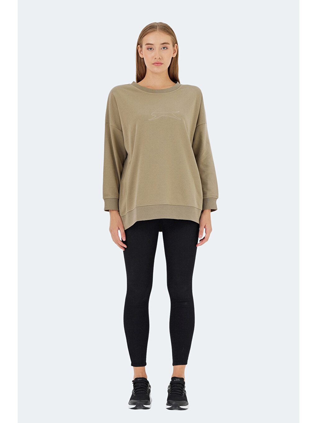 Karışık VIKENTI SW 3 LÜ SET Kadın Cepli Oversıze Sweatshırt-7