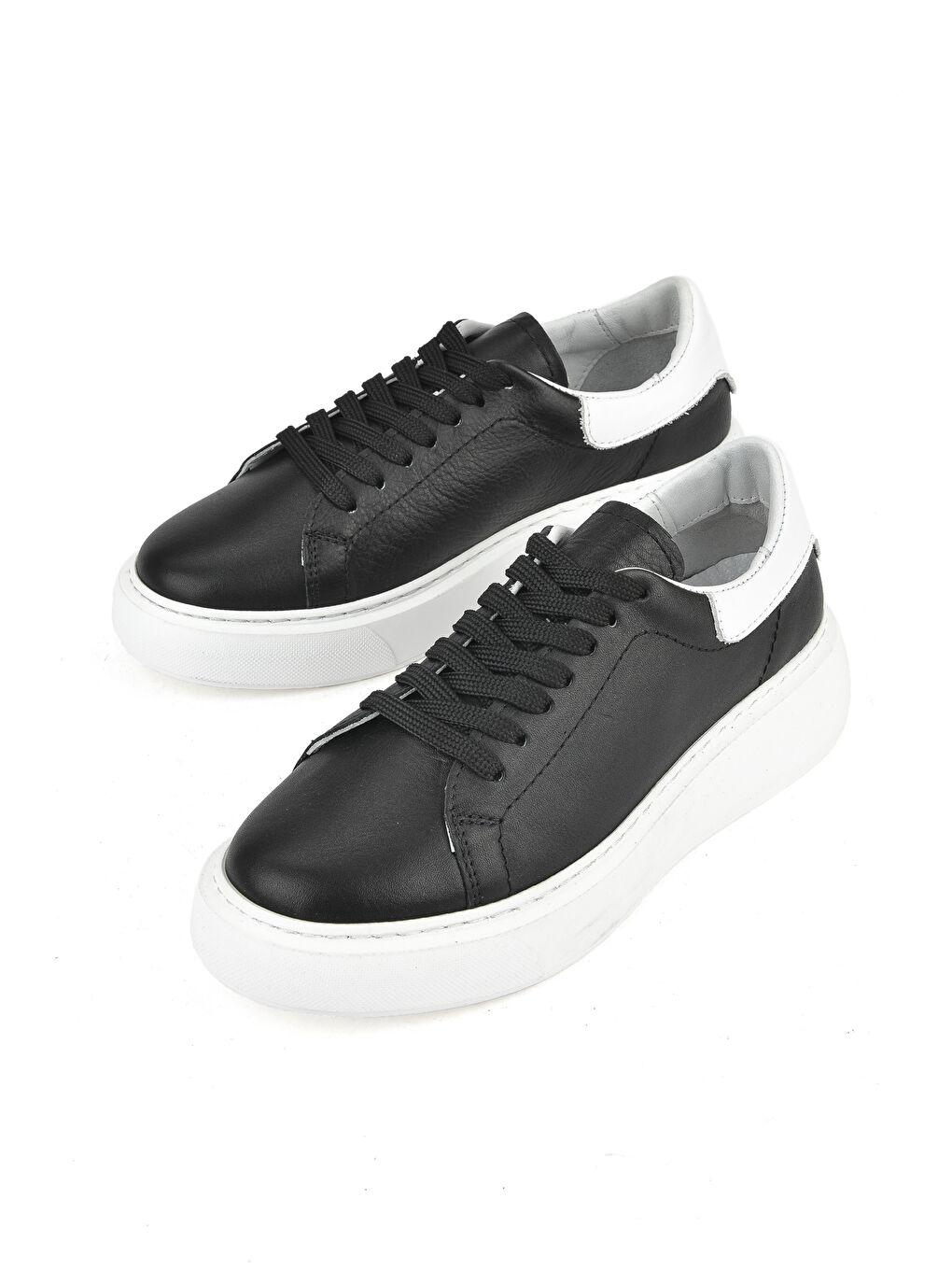 Kadın Hakiki Deri Sneaker 1531050Z26802370K Siyah-4
