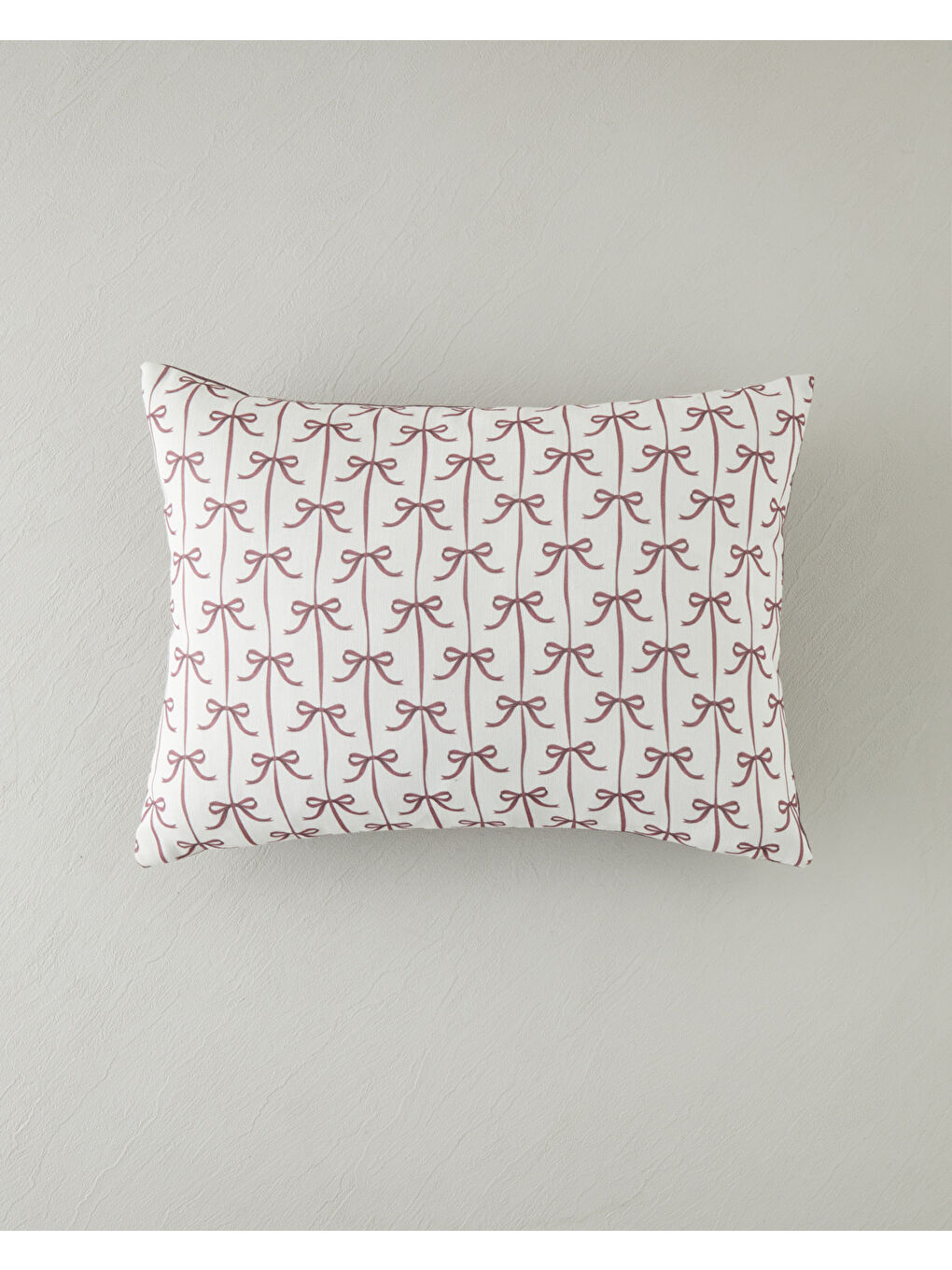 Amaris Dolgulu Kırlent 35x50 cm Kırmızı - Bej