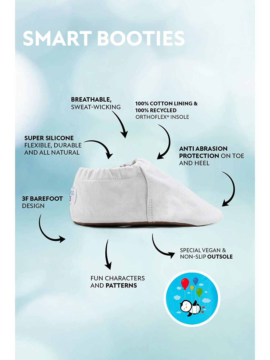 Hopfrög Hyper Mor Erik Barefoot Akıllı Patik - 1