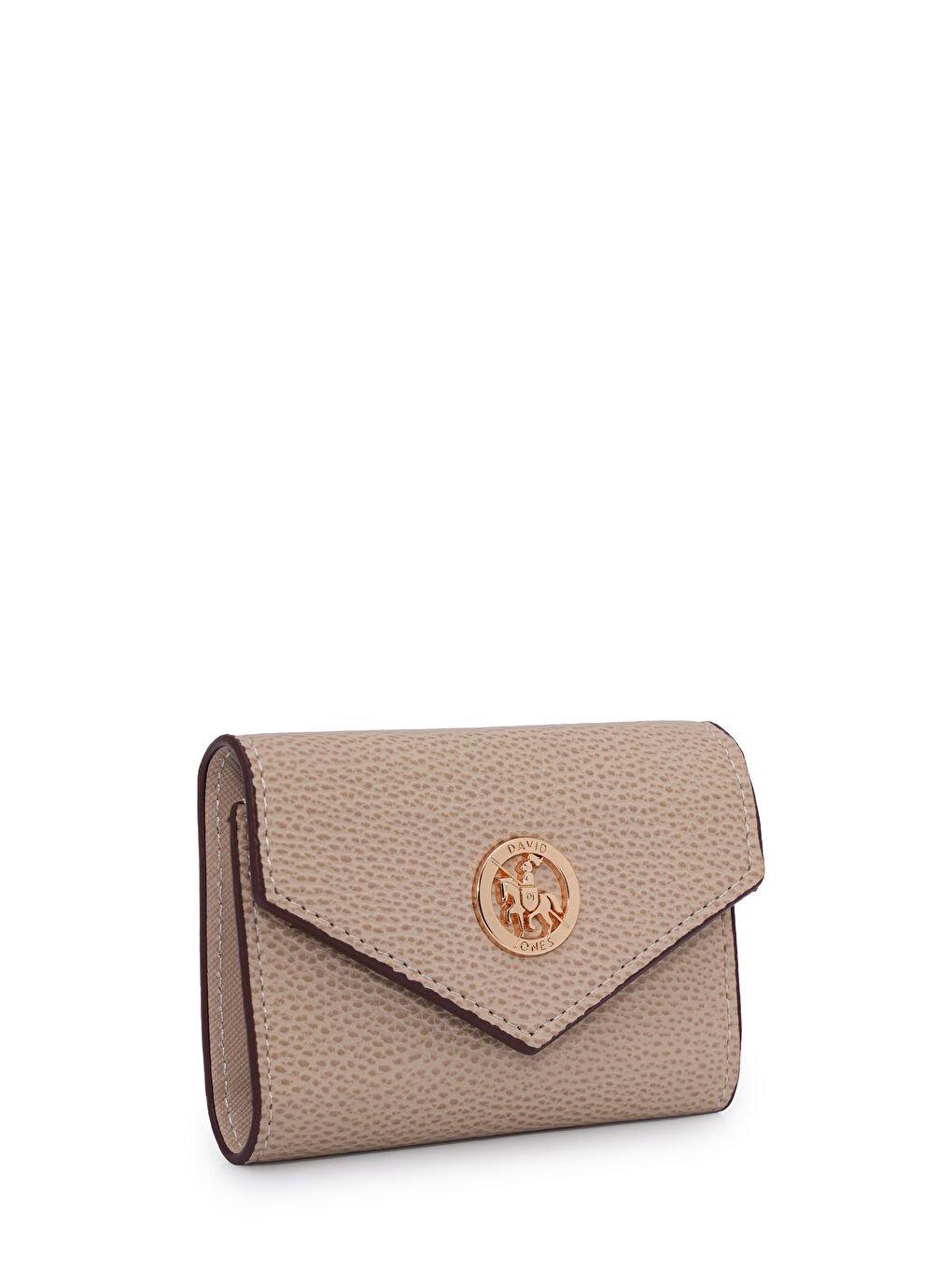 Bej Kapaklı Mini Cüzdan CZ103-1-1