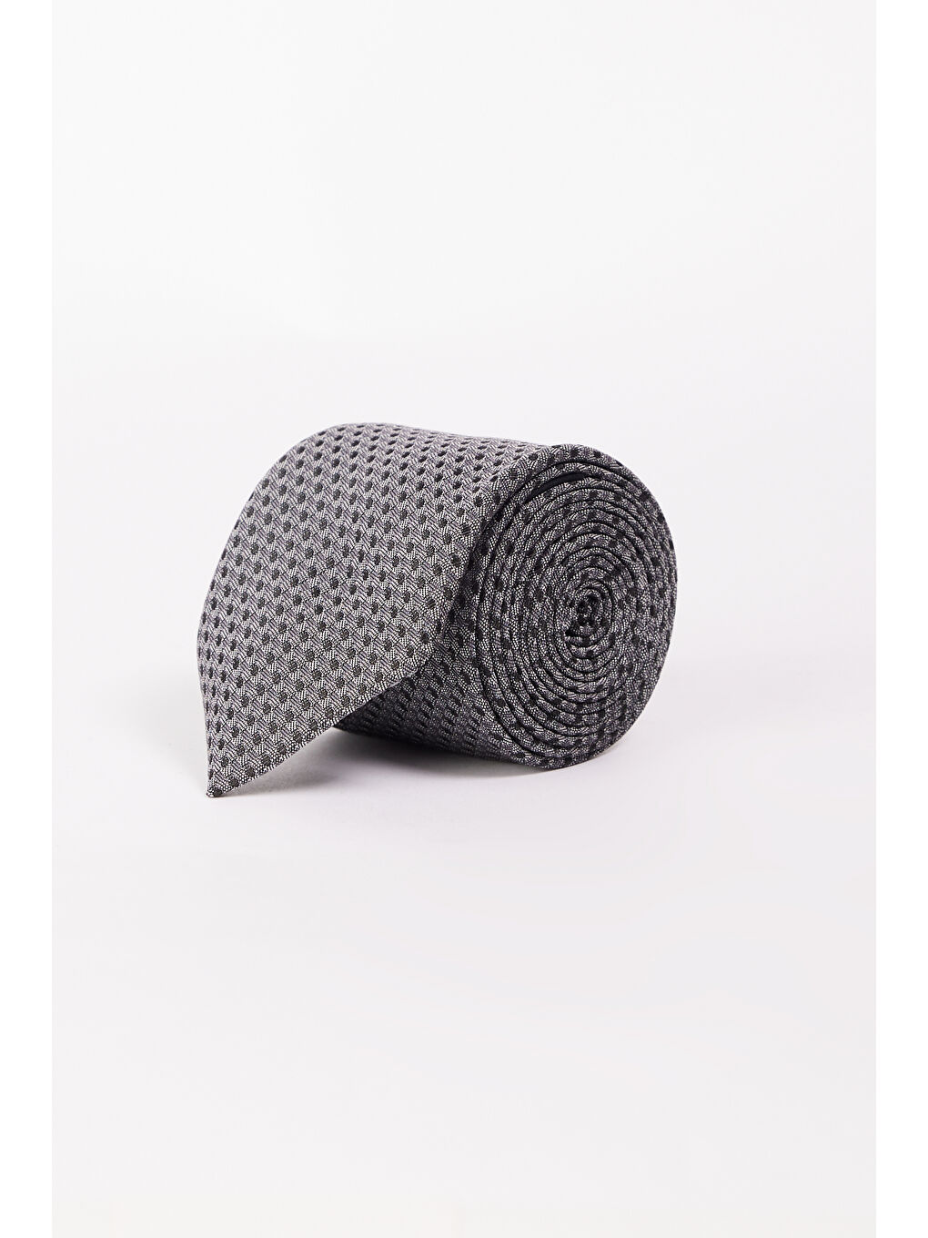 Erkek Gri Desenli Kravat