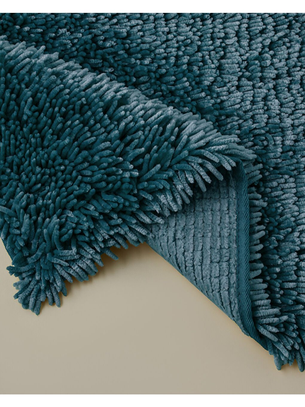 Silky Shine Kaydırmaz Taban Banyo Paspası 50x80 cm Petrol-1