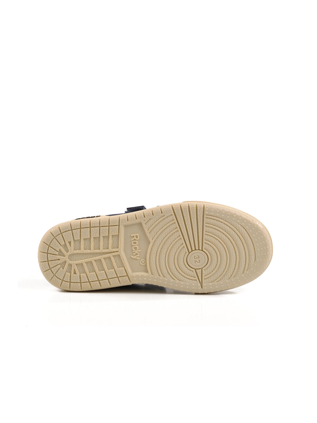 Lacivert Cırtlı Keten Çocuk Spor Ayakkabı 545 F-4