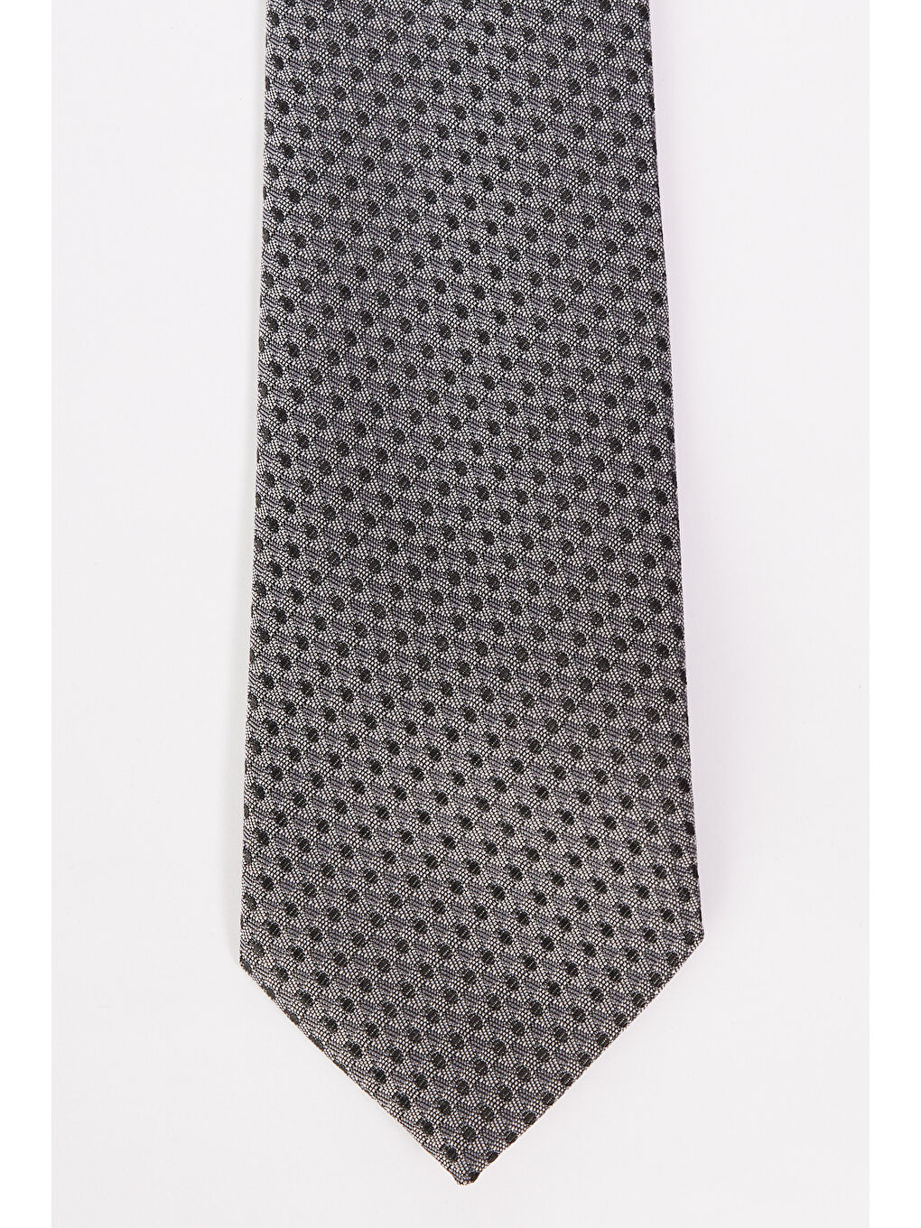 Erkek Gri Desenli Kravat-1