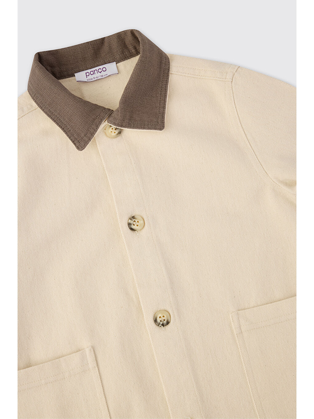 Ekru Erkek Bebek Krem Ceket-2