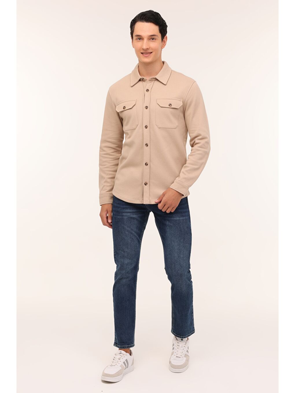ML RATRIX 60IH-16 4PR Bej Erkek Gömlek-2