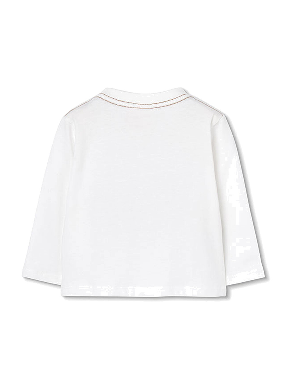 Küp Desenli Tshirt 2 Yaş-6 Yaş Beyaz-2