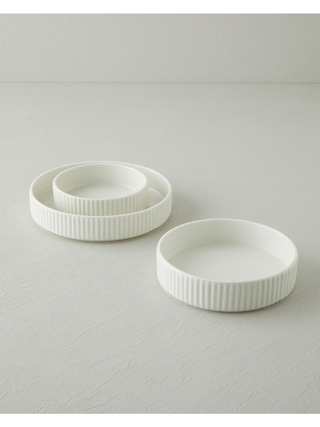 Lunara Porselen Kase 20 cm Beyaz-3