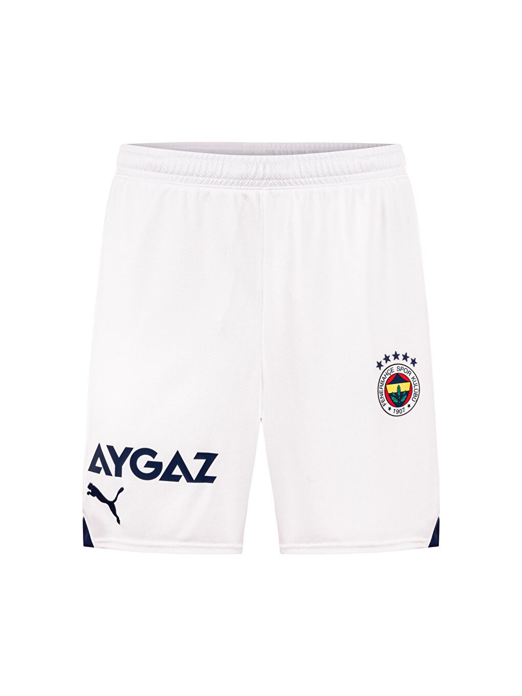Beyaz Fenerbahçe S.K. 23/24 Erkek Şort-5