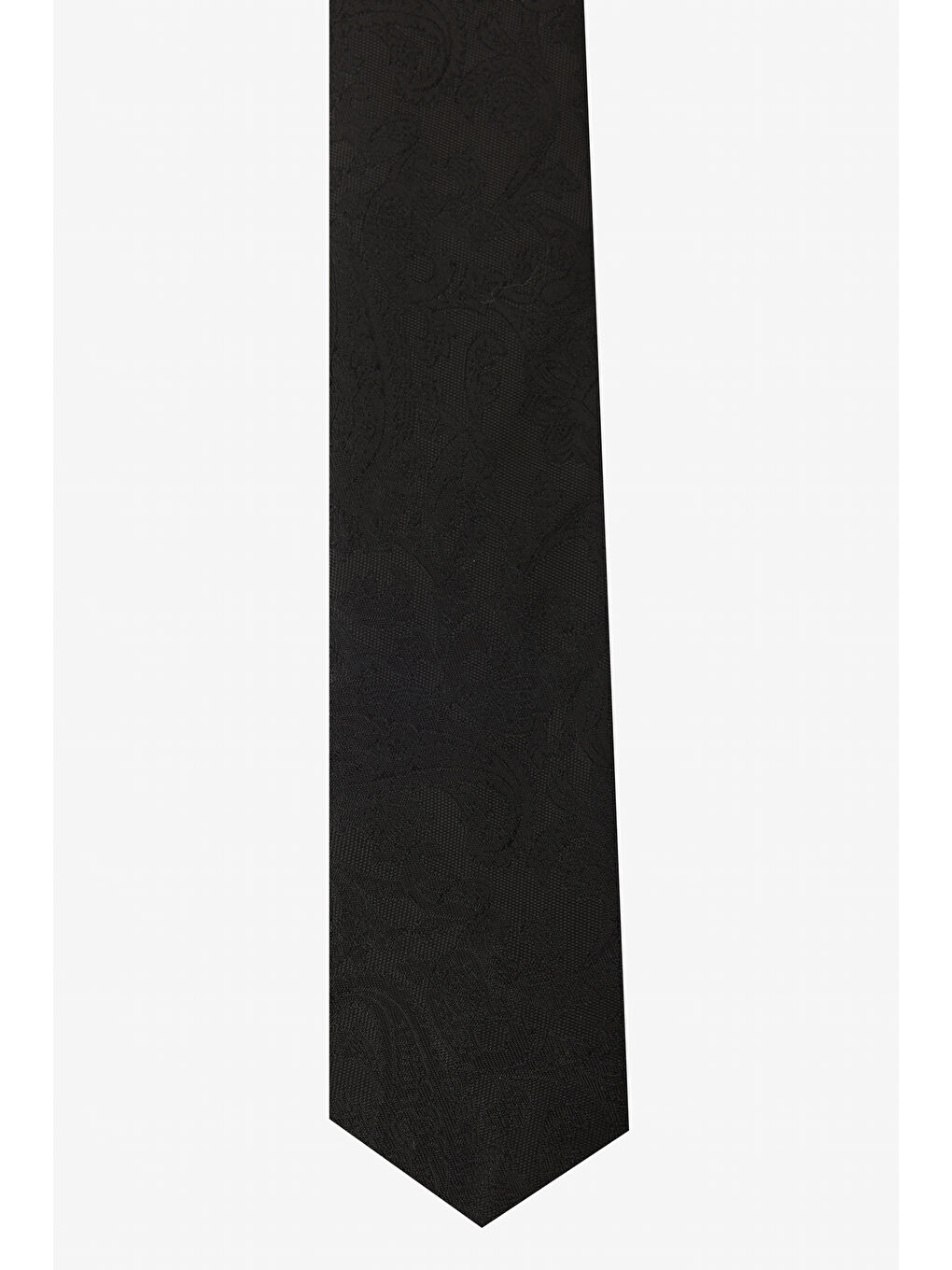 Erkek Siyah Desenli Kravat-1
