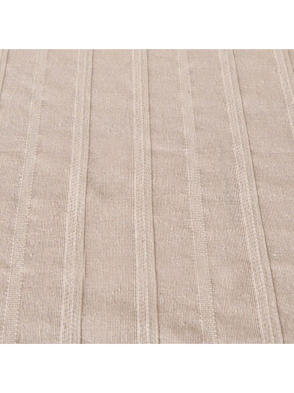 Soft Herringbone Masa Örtüsü - Ekru - 140x220 cm-1