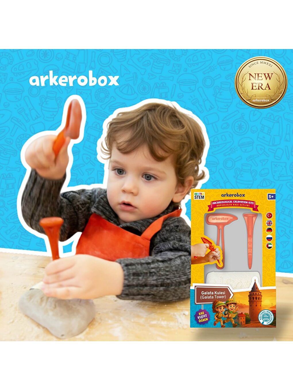 Galata Kulesi (Galata Tower) New Era Eğitici Kazı Seti-1