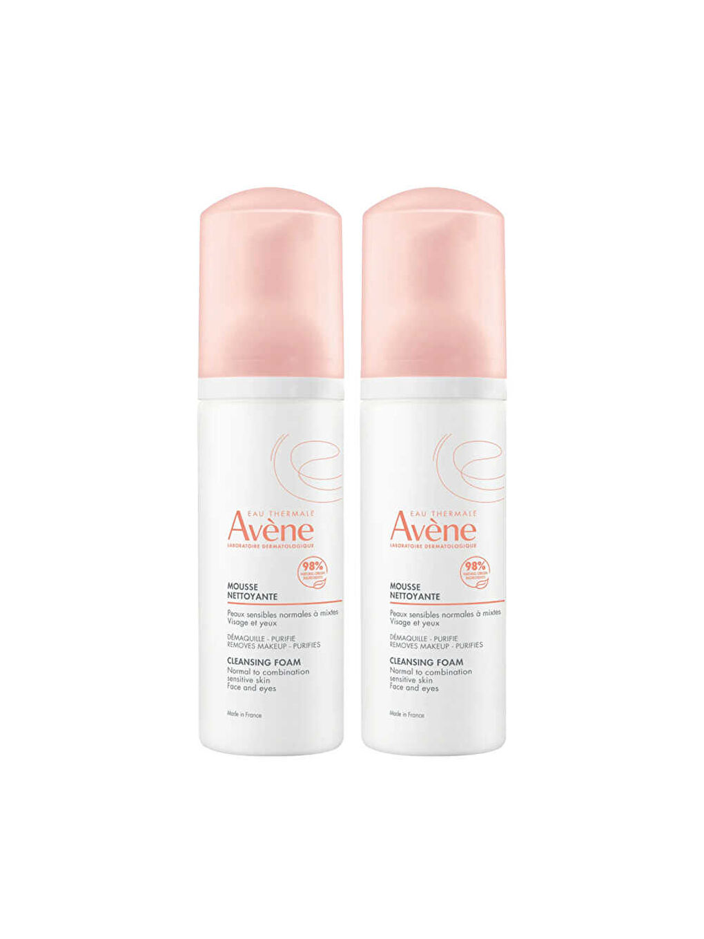 Avene Mousse Nettoyante Temizleme Köpüğü 2x150ml