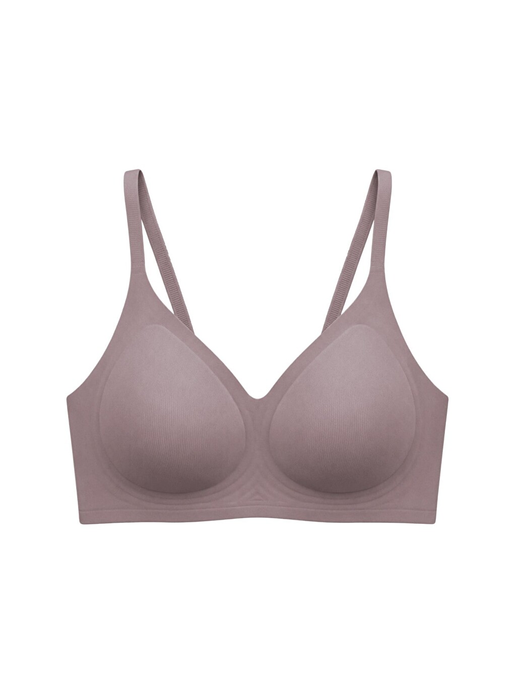 Seamless Bra - Aurea | Kahverengi Lazer Kesim Dikişsiz Kontur Detaylı Balensiz Kadın Sütyen