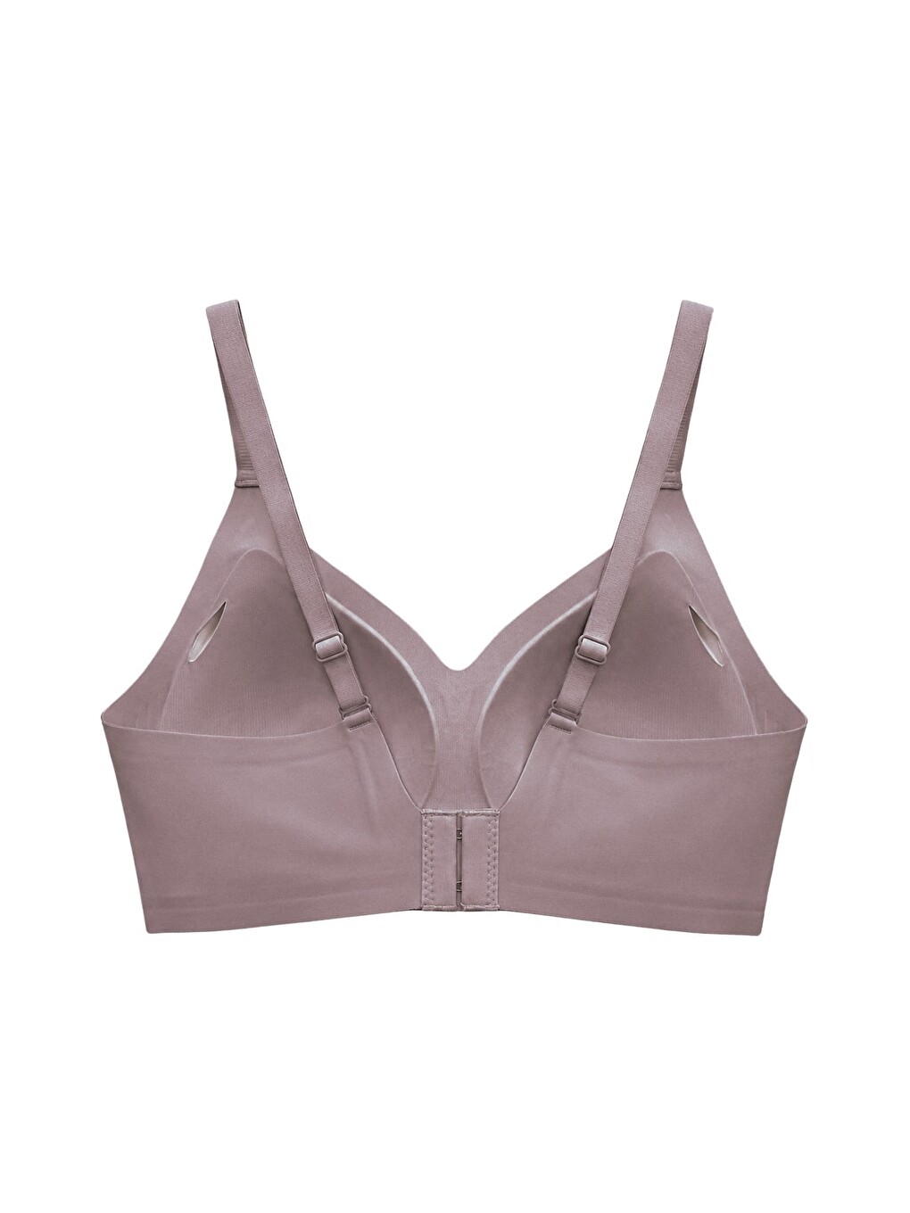Seamless Bra - Aurea | Kahverengi Lazer Kesim Dikişsiz Kontur Detaylı Balensiz Kadın Sütyen-1
