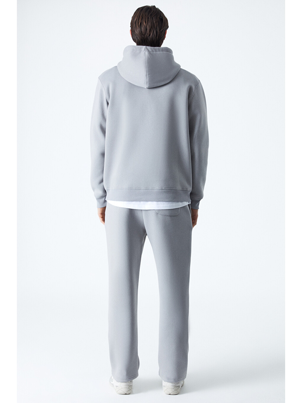 Narcıso Erkek Yumuşacık İçi Polarlı Gri Sweatshirt-6