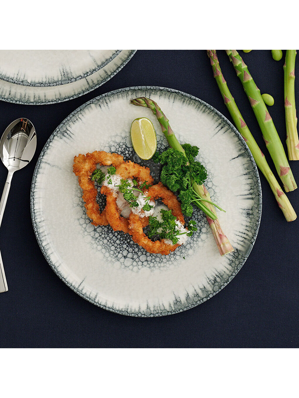 Ekru Antares 27 Cm Bilbao Bone Düz Tabak - 14711