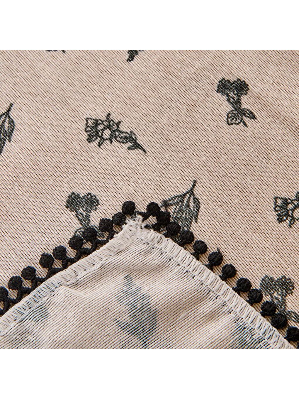 Soft Pine Masa Örtüsü - Ekru - 140x200 cm-3