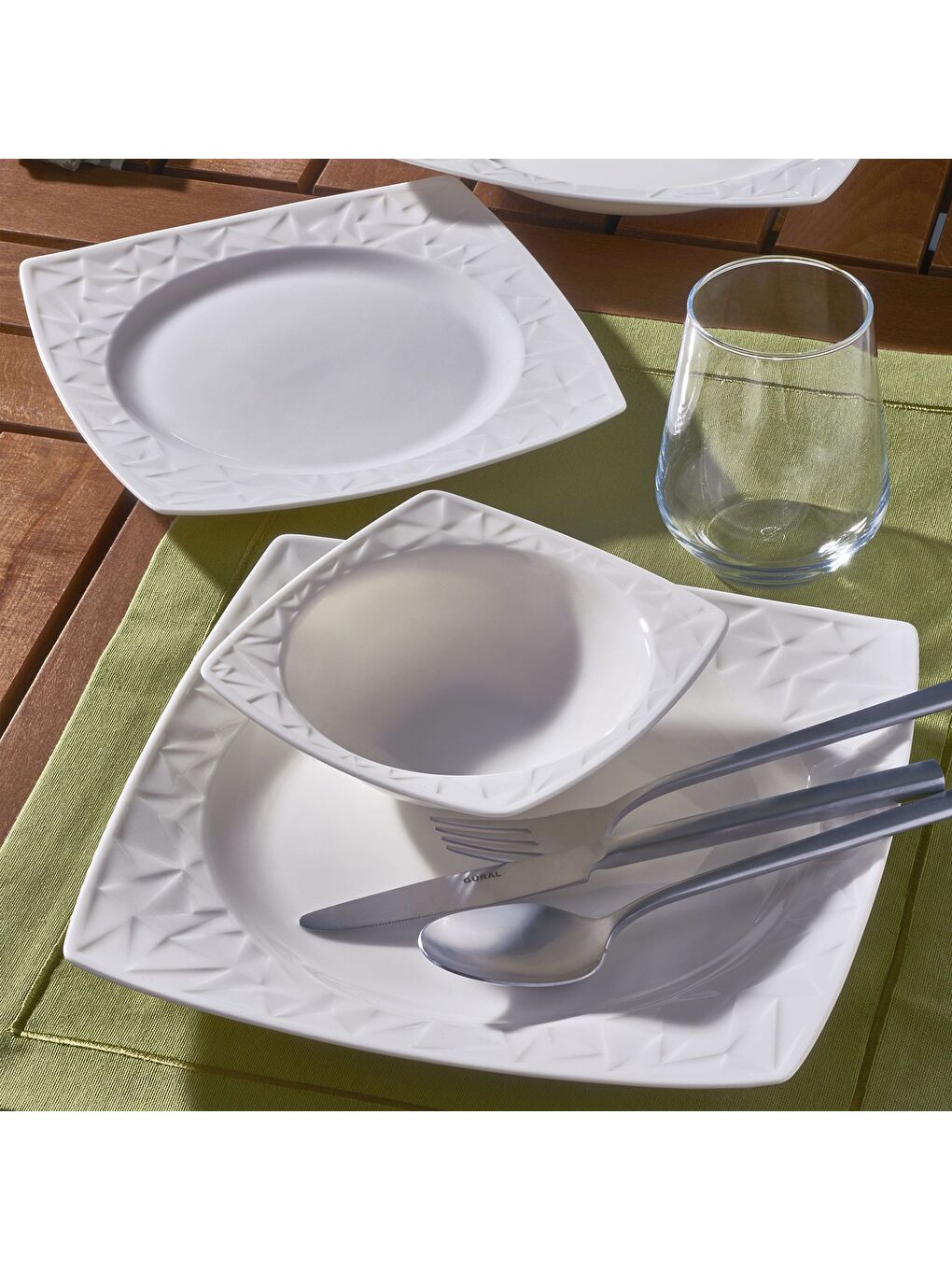 Ekru Vivente 24 Parça 6 Kişilik Yemek Takımı-2