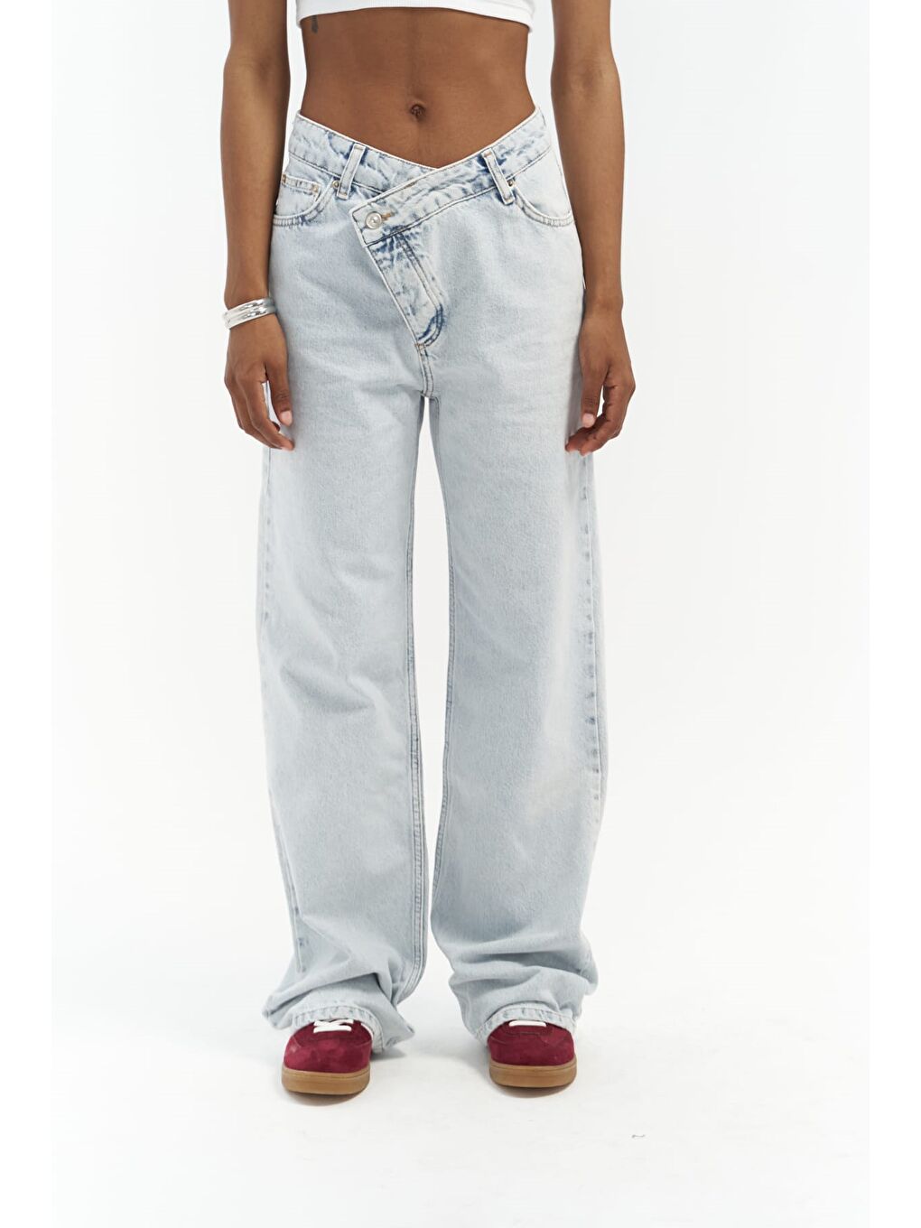 Verna Cross Mavi Jean Pantolon-2