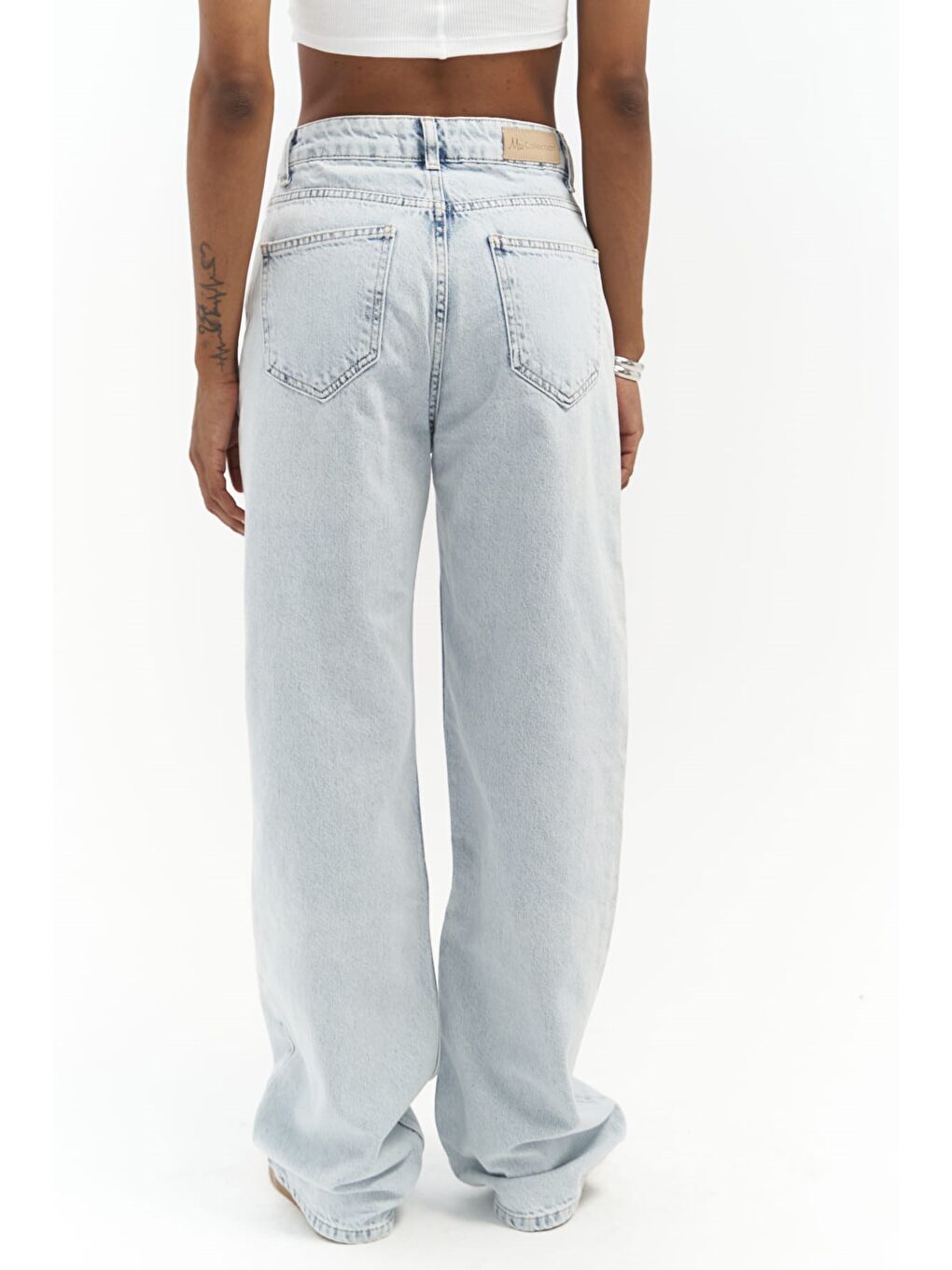 Verna Cross Mavi Jean Pantolon-4