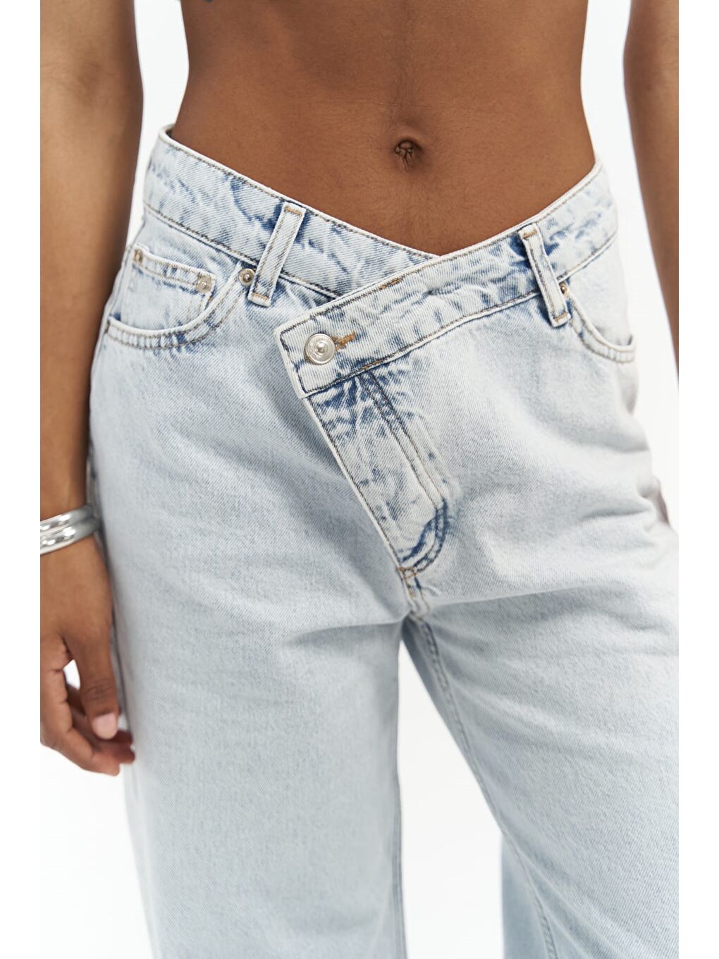 Verna Cross Mavi Jean Pantolon-5