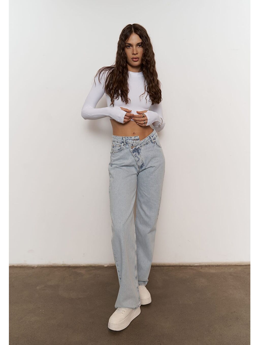 Verna Cross Mavi Jean Pantolon-7