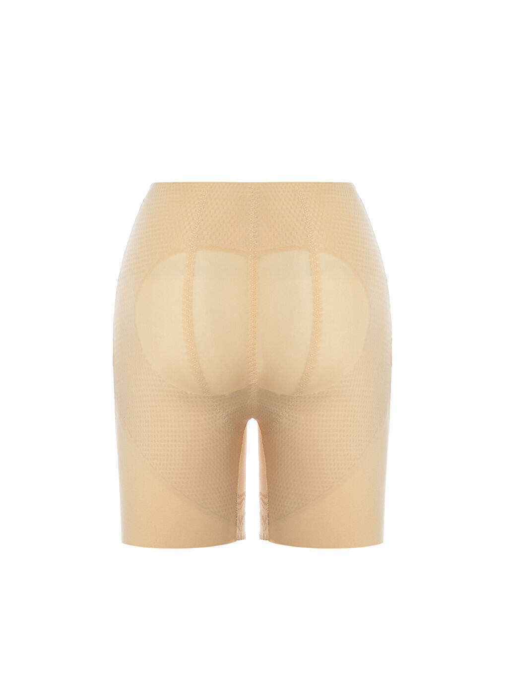 Ekru Kadın Yüksek Bel Popo Kaldırıcı Push Up Toparlayıcı Korse TAYT-1