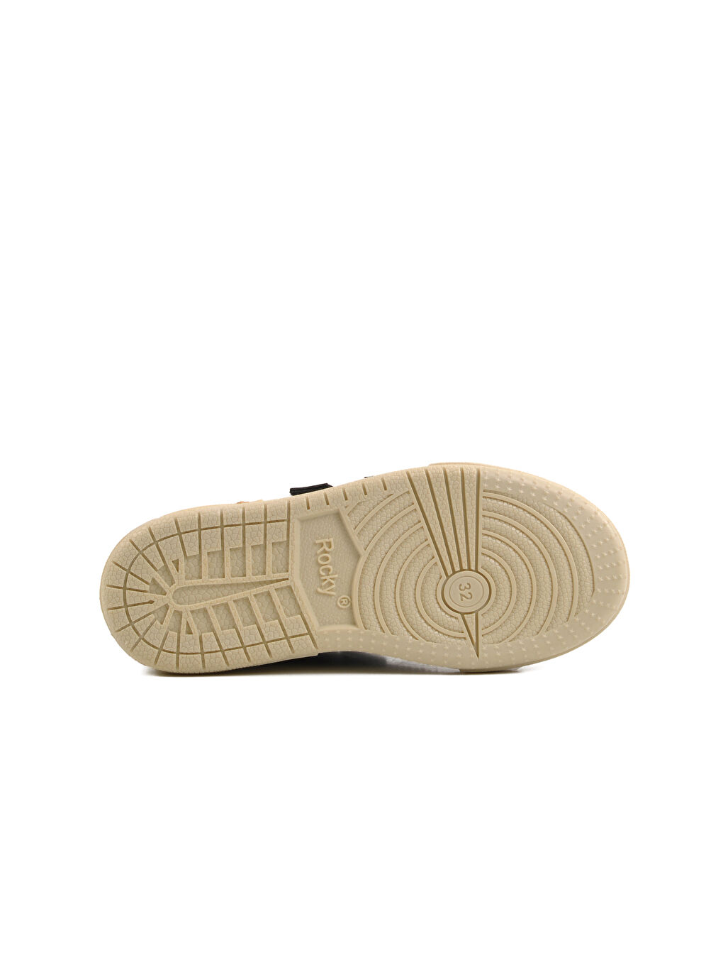 Siyah Cırtlı Keten Çocuk Spor Ayakkabı 545 F-4