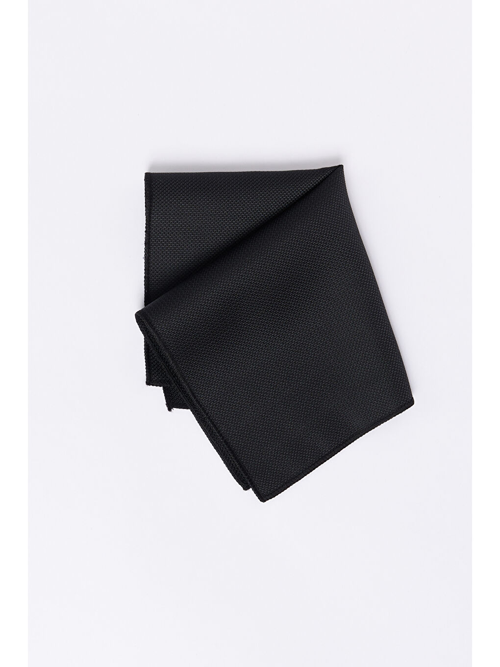 Erkek Siyah Desensiz Kravat-2