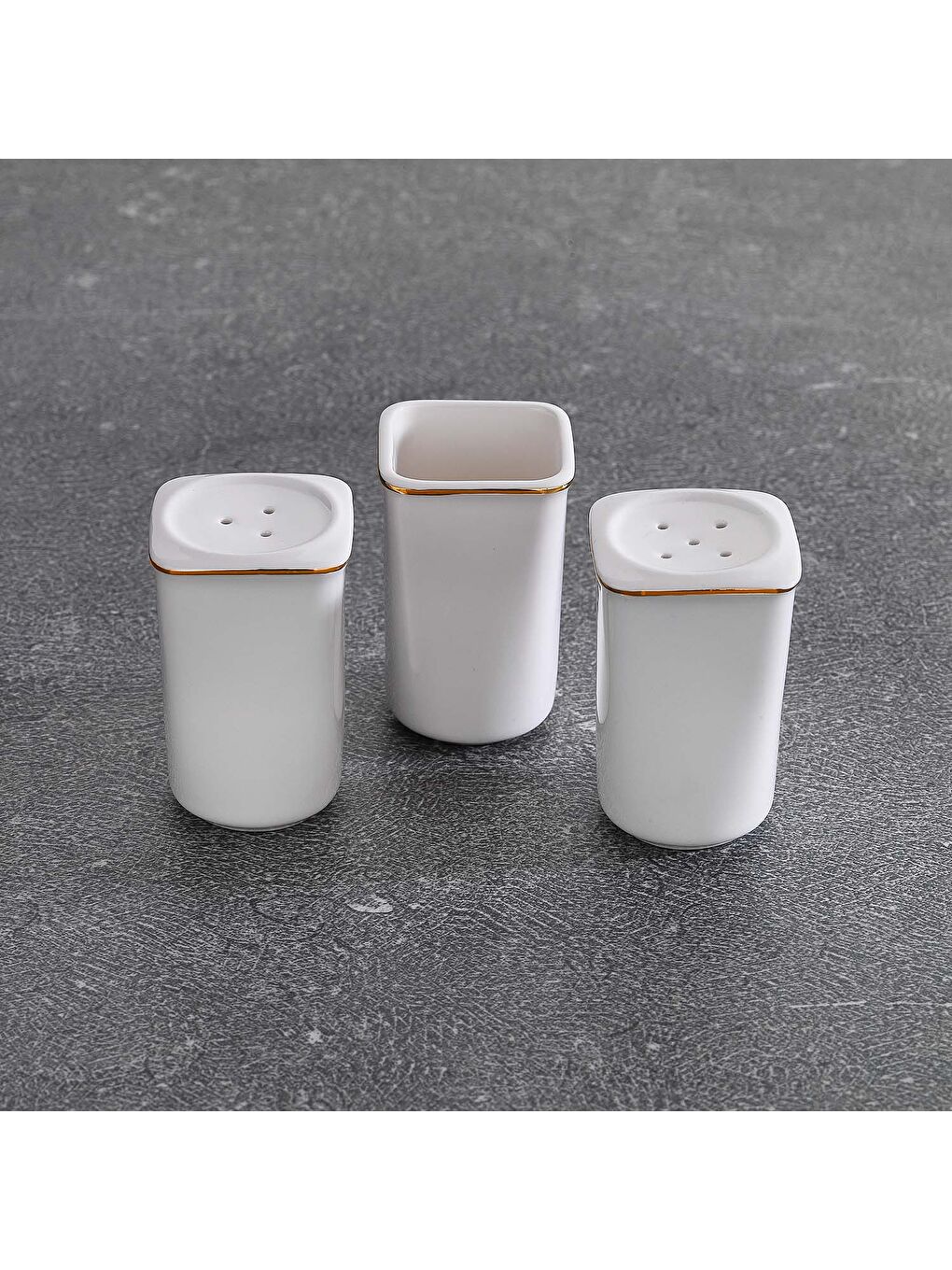 Sarı Glamor Pure Yemek Takımı-60 Parça-Gold-7