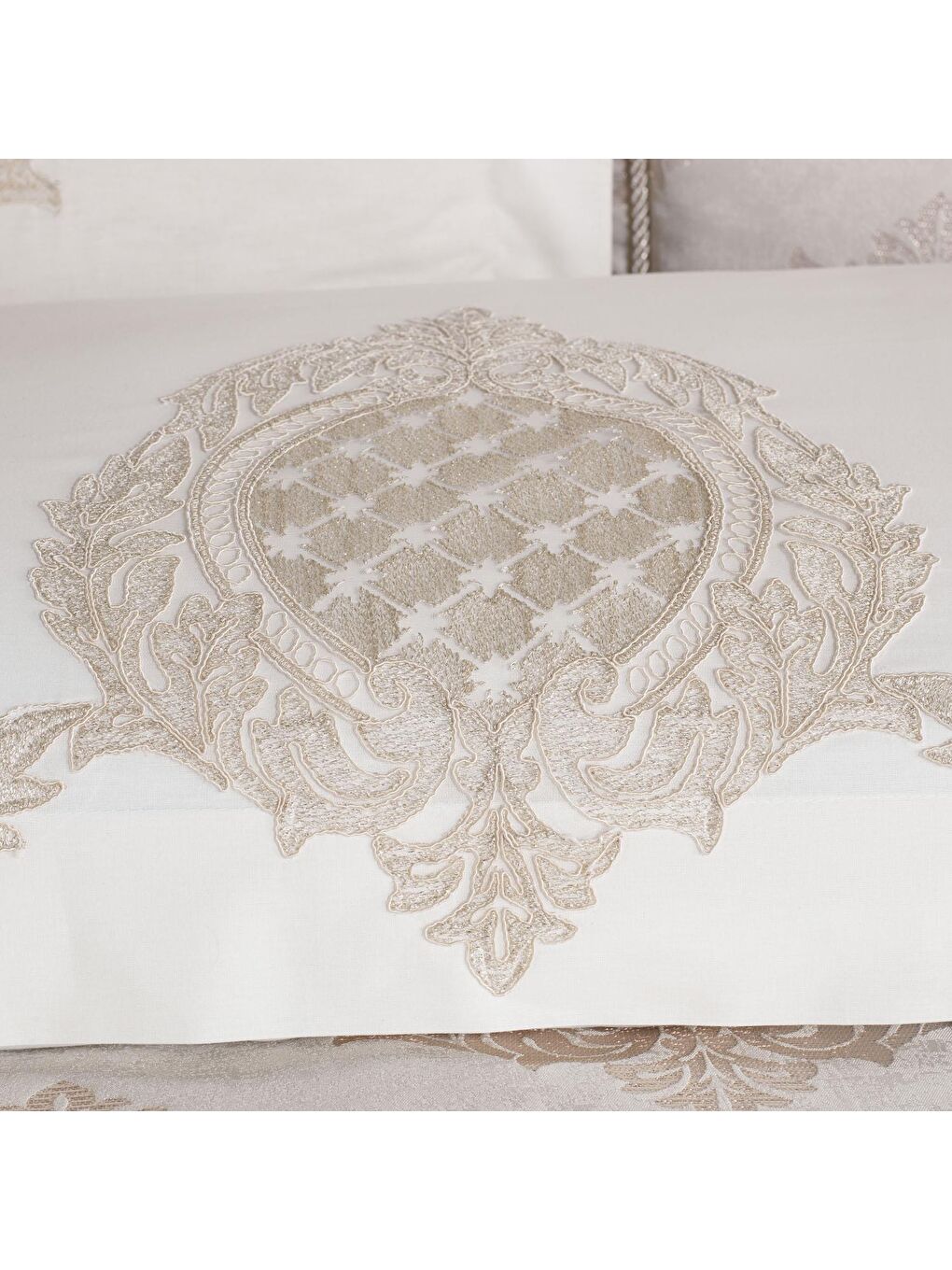 Sarı Home Premium 11 Parça Çeyiz Seti-Gold-4