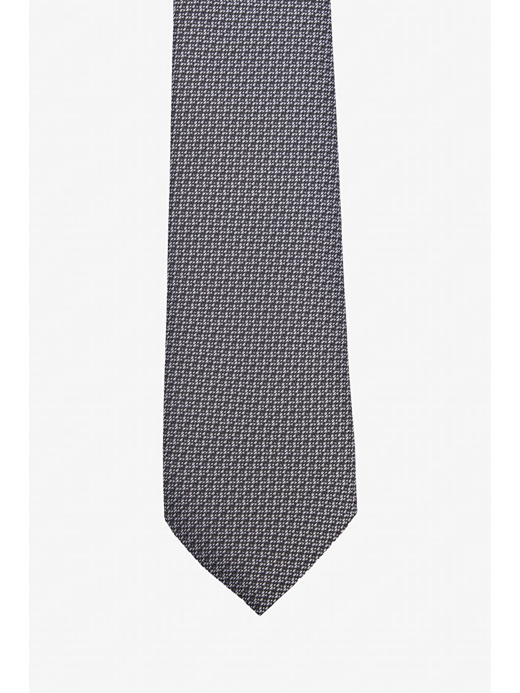 Erkek Siyah-Gri Desenli Kravat-1