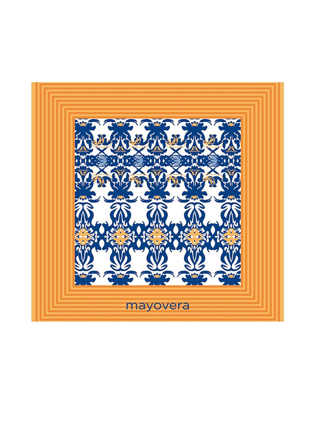 Karışık Üçgen Eşarp - 13-4