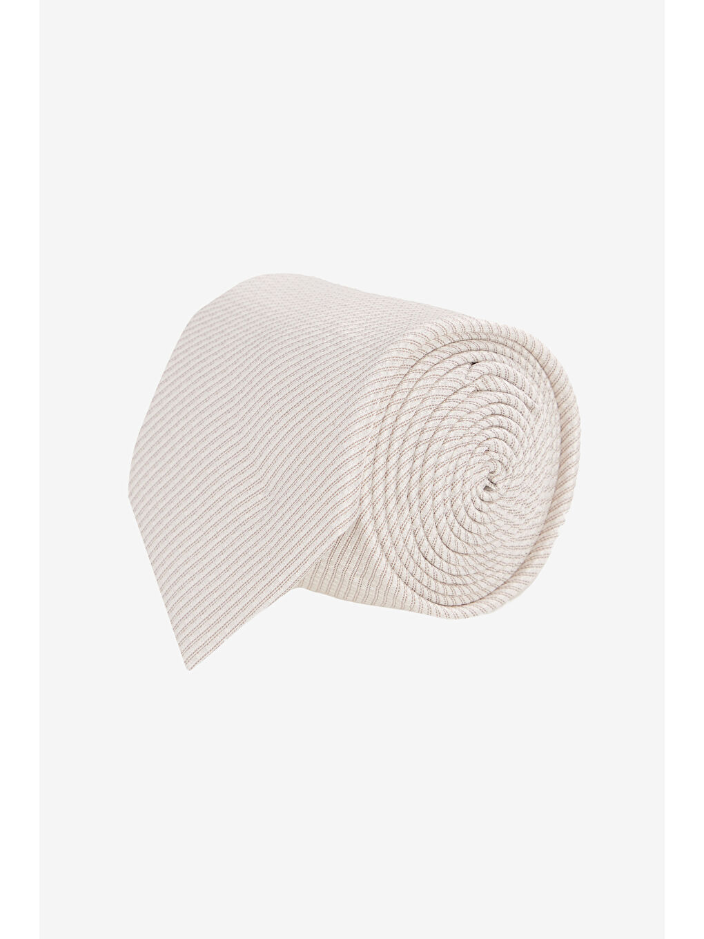 Erkek Bej Desenli Kravat