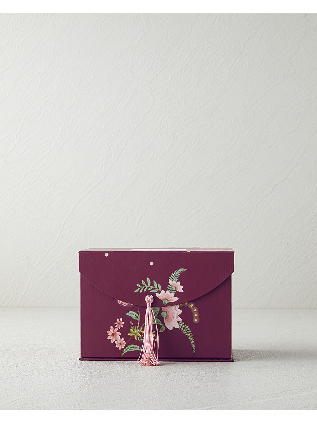 Loly New Bone China Kupa 460 ml Bordo-3