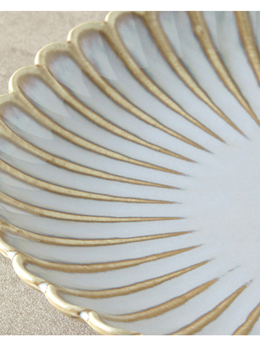 Fiore New Bone China Pasta Tabağı Gri-2