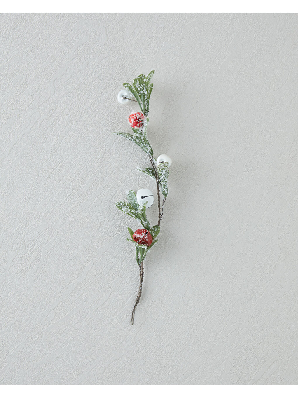 Halona Tek Dal Yapay Çiçek 25 cm Kırmızı - Yeşil