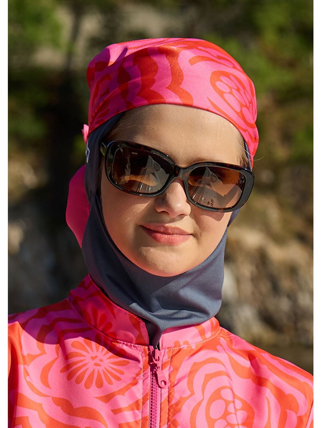 Karışık Üçgen Eşarp - 15-1