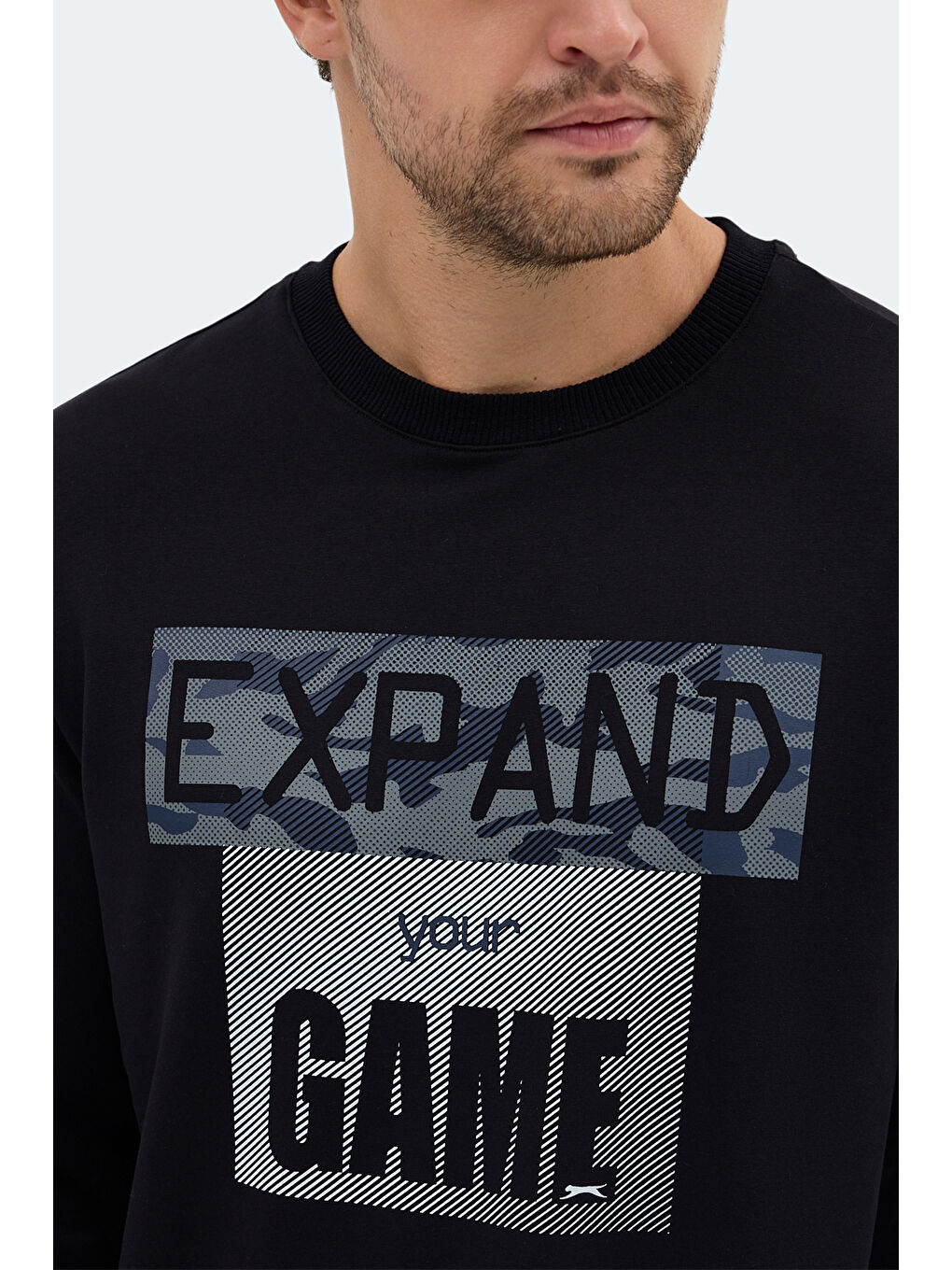 RUBIO Erkek Koyu Lacivert Sweatshırt-1