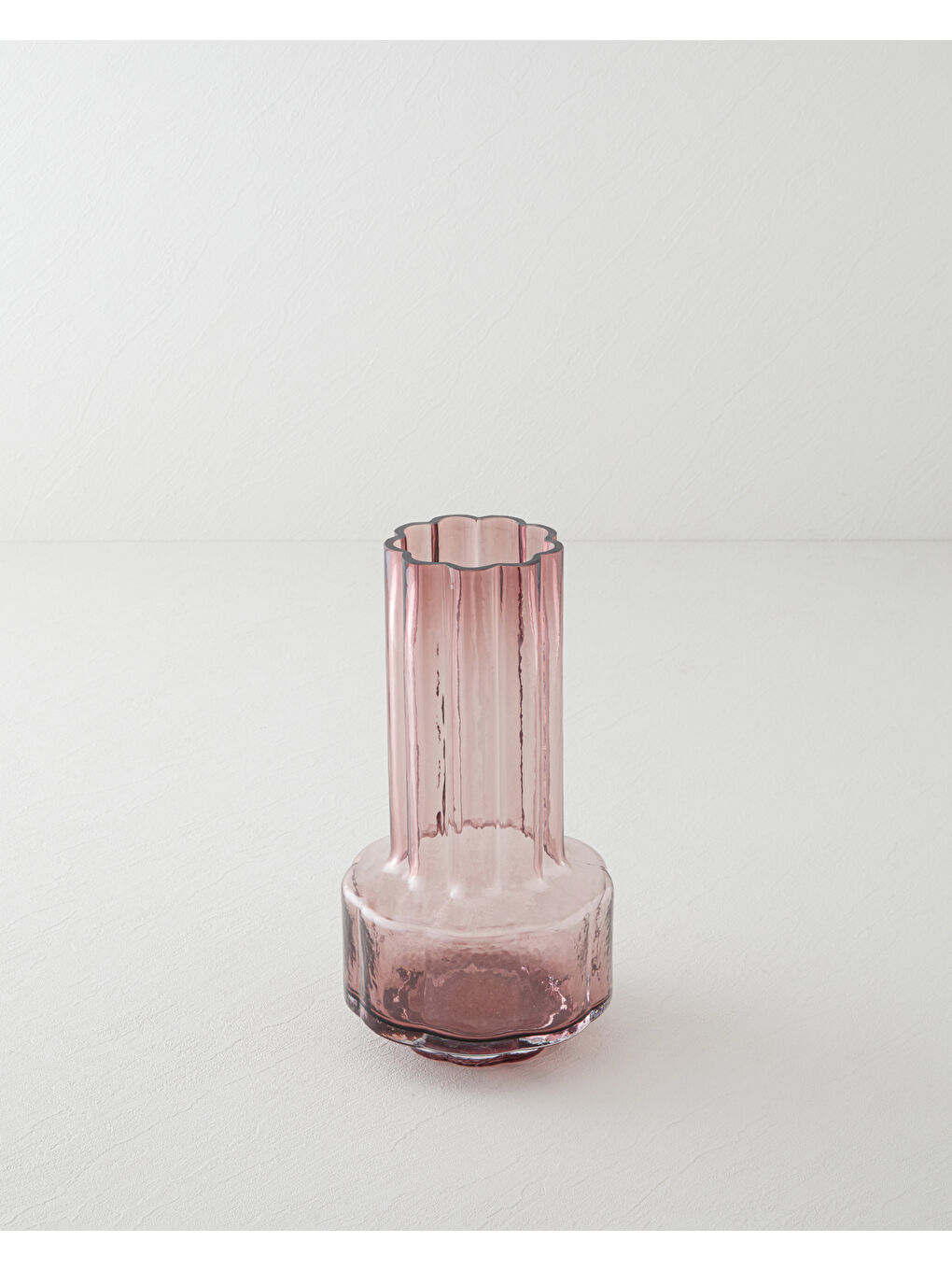 Alina Cam Vazo 29 cm Mor-1