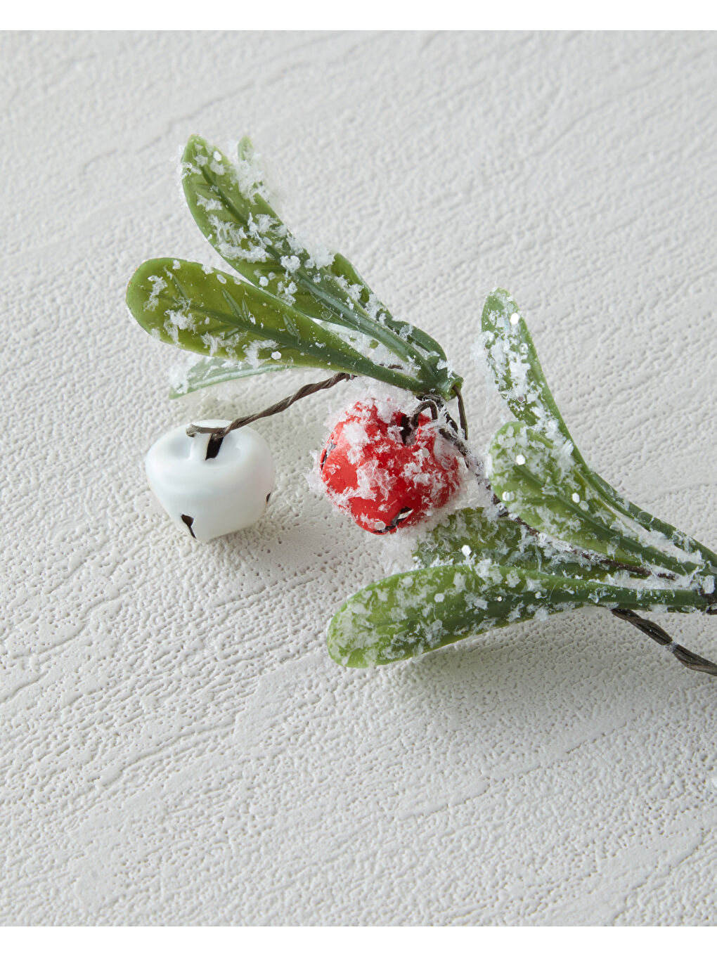 Halona Tek Dal Yapay Çiçek 25 cm Kırmızı - Yeşil-1