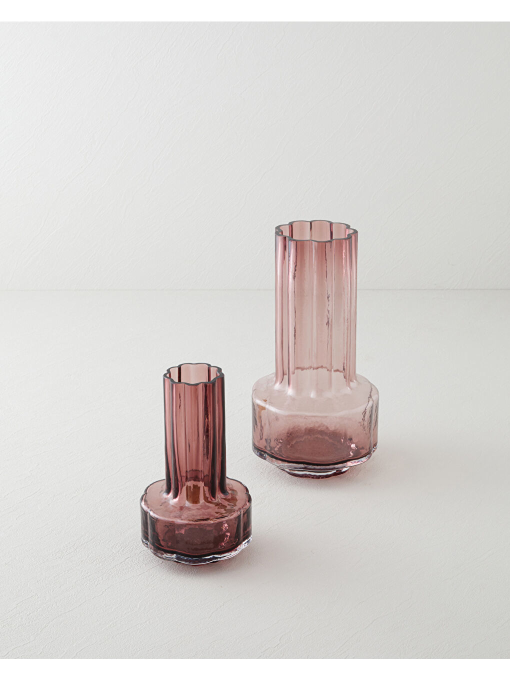 Alina Cam Vazo 29 cm Mor-3