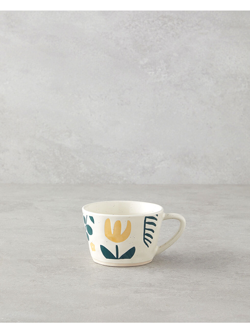 Sun Time Stoneware Kupa 220 ml Sarı-Yeşil