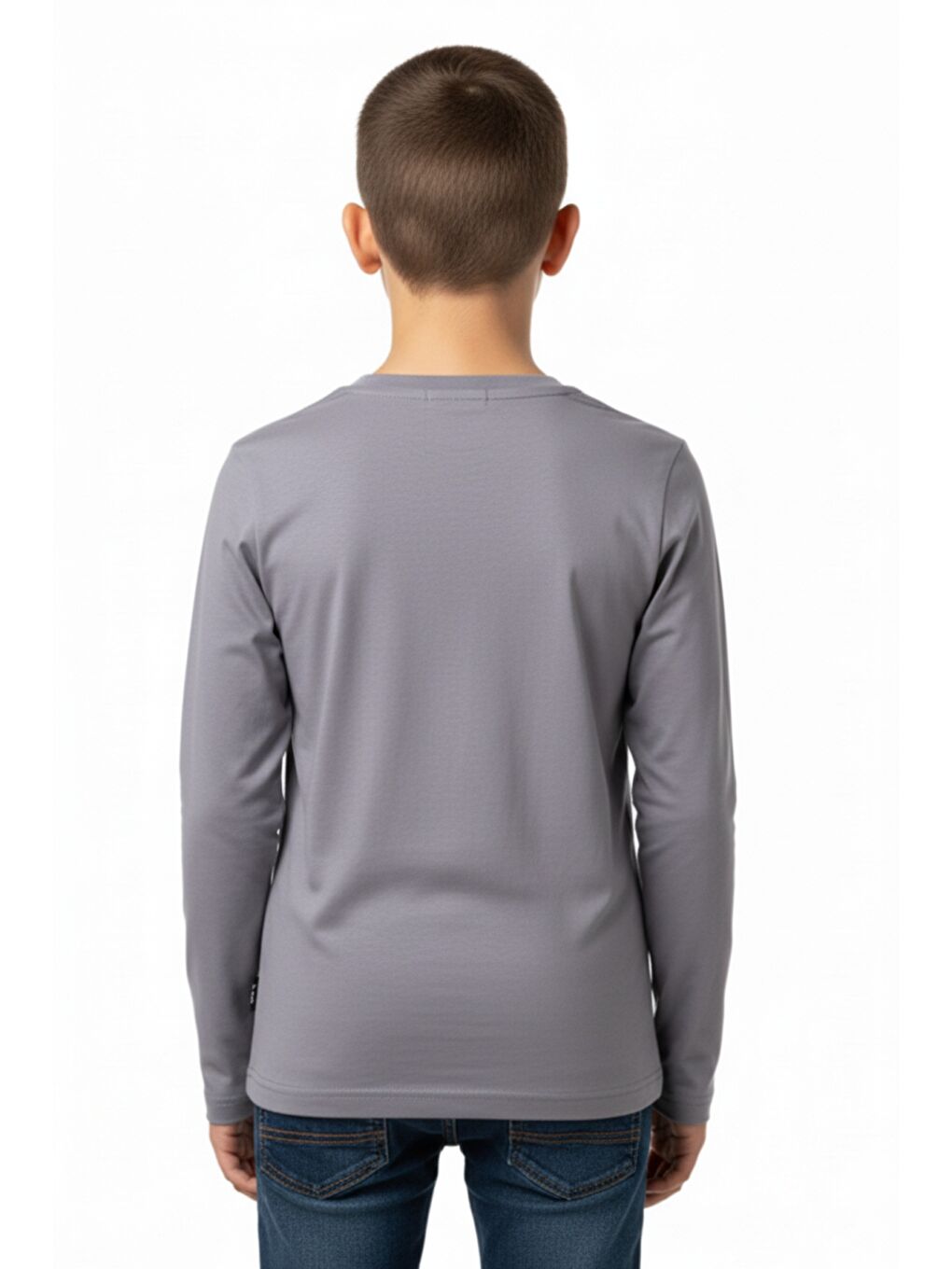 Ekru Erkek Çocuk Baskılı Tişört-2